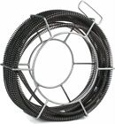 Drain Cleaning Cable, 60 Feet x 5/8 Inch Hollow Core Sewer Cable Drain Auger C