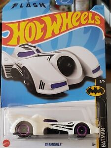 Hot Wheels 2023 Batmobile #103 White