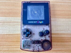 Nintendo Gameboy Color CGB001 Atomic Purple Motherboard Handheld Parts or Repair