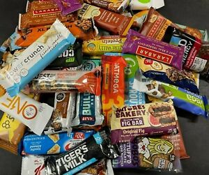 90 Assorted Brand - ENERGY NUTRITION PROTIEN BARS - Nature valley/Clif/Zone/Kind