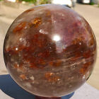 New Listing5.01lb Natural Red gum flower stone quartz sphere crystal ball reiki healing