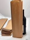 Quart Size Brown Paper Bags for Bread Liquor Wine Bottles Gifts Kraft - 100 PACK