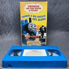 Thomas The Tank Engine & Friends Thomas Get Along VHS 1998 Train Blue Tape Rare