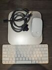 Apple Mac mini 2020 (256GB SSD, M1, 8GB) Silver- with Magic keyboard and mouse