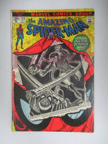 1972 Marvel Comics The Amazing Spider-Man #113 1st Appearance Hammerhead