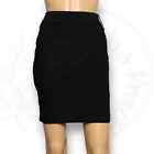 A Byer Black Stretch Pencil Mini Skirt With Asymmetrical Layers Juniors Size 5