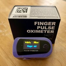 Fingertip Pulse Oximeter OLED Display, SpO2 Blood Oxygen Finger Oximeter