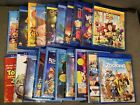 Lot Of 20 Disney Pixar Blu-ray/DVD Pre-Owned some with slipcovers nice titles