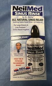 Neilmed Sinus Rinse Bottle + 1 Premix Sachet - NEW Exp 2027 ***FREE SHIPPING***