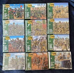 12 Boxes Revell 1/72 WWII Figures