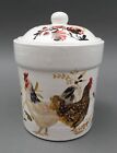 Williams Sonoma Italy Rooster Francais 2008 By Marc Lacaze Small Canister 7 3/4