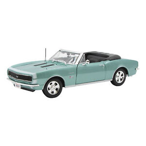 Maisto Special Edition 1:18 Diecast 1967 Chevrolet Camaro SS 396 in Turquoise