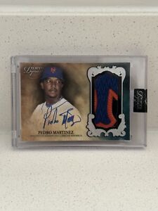🔥 2021 Topps Dynasty PEDRO MARTINEZ Patch Auto 3/5 Autograph Mets Red Sox HOF
