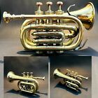 Vintage Nautical Polished Brass Trumpet For Students Musical Trumpet Bugle Horn