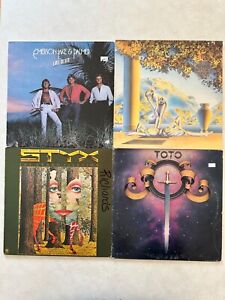 New ListingROCK vinyl LP lot - Emerson, Lake & Palmer - The Moody Blues - Styx - Toto
