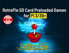 Fastoe Raspberry Pi 3/3B+ RetroPie Gaming Console ROMs 128GB SD Card Full Loaded
