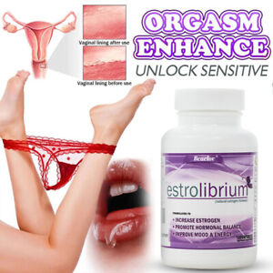 ESTROLIBRIUM for Women Increase Estrogen, Hormone, Energy 120 Capsules