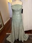 Escada Strapless High Low Gown Dress Size 40 (US 10) $19,000