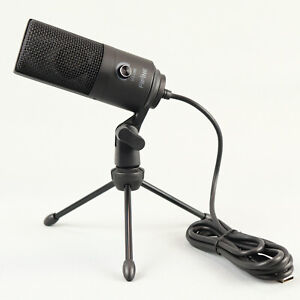 Fifine Technology USB Podcast Condenser Microphone Model K669-K669B TESTED