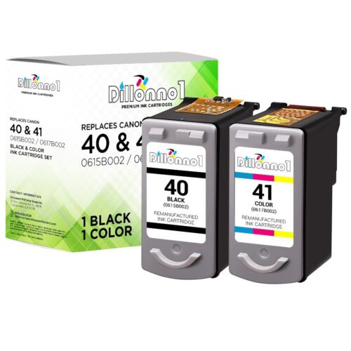 2 PACK For Canon PG 40 CL 41 Ink Combo For PIXMA MP190 MP210 MP450 MP460 MP470