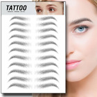4D Eyebrows Tattoo, Hair-Like Authentic Eyebrows Temporary 38 Pairs USA Gifts