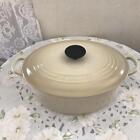 Le Creuset Oval 27cm dune 4.1L with Box New Unused