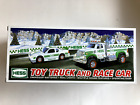 Hess Truck 2011 Toy Truck And Race Car. Working Lights. New/Excellent.