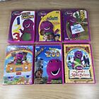Barney Adventure Bus Zoo Land of Make Believe Counting Best Manners DVD Lot of 6