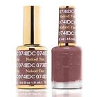 DND DC Duo Gel + Nail Lacquer (DC074) Naked Tan