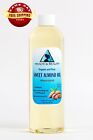 SWEET ALMOND OIL REFINED ORGANIC CARRIER COLD PRESSED 12 OZ