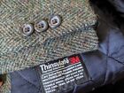 L. L. BEAN Thinsulate Quilted Tweed Wool Fleck COLORFUL Coat JACKET Mens L 46