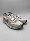 Nike Waffle One Shoes Summit White/Picante Red DA7995-104 Men's Size 11.5