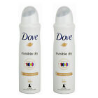 2 Pack Dove Invisible Dry Antiperspirant Deodorant Spray, 150ml (5.07 oz)