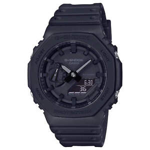 Casio Men's Watch G-Shock Black Resin Strap Anti-Magnetic Ana-Digital GA2100-1A1
