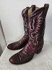 Tony Lama Full Quill Ostrich Boots Style 5622 Men's Size 11.5 AA  (Damaged Sole)