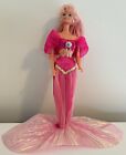 Vintage 1993 Fountain Mermaid Barbie Doll #10393 With Top & Mermaid Tail Mattel