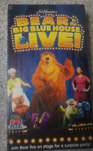 Bear In the Big Blue House - Live (VHS, 2003) New Sealed