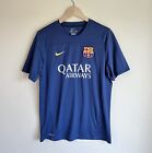 FC Barcelona 2013/2014 Training Football Shirt Soccer Jersey Nike Men's Size L