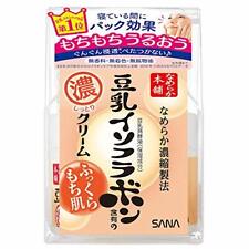 Made in JAPAN SANA Nameraka honpo Soy milk Isoflavone Face cream NA 50g +Track