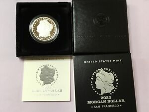 2023 S PROOF .999 SILVER MORGAN DOLLAR. FRESH FROM MINT!!