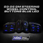 2003-2006 Gm Steering Wheel Control Buttons (Blue Led)