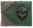 Legend of Zelda Game Hylian Shield Metal Logo Bi-Fold Wallet
