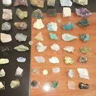 Minerales y piedras raras 50 piezas (amatista, cuarzo rosa, zafiro, etc)
