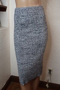Theory Sweater Knit Pencil Skirt Dress Womens S Gray