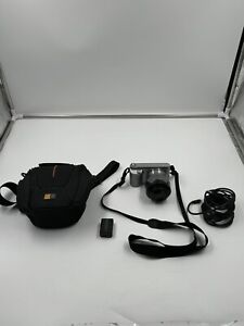 Sony Alpha NEX-F3 16.1MP Digital Camera Silver W/18-55mm Lens