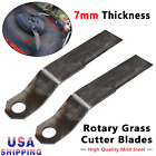 US Mower Rotary Grass Cutter Steel Blades 7mm For Mower King Skidsteer Brush Hog