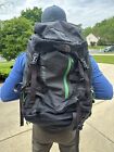 The North Face Terra 30 Grey Green Verti Cool Hiking Camping Backpack