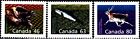 Canada 1990 Mi1214-16K 3v  mnh  Fauna - Definitives 13x13