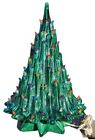 Vtg Volcano Lava Light Up Ceramic Christmas Tree 20