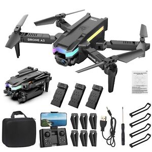 Drone With Dual 4K HD FPV Camera - Remote Control Toys Gifts For Boys & Girls...
